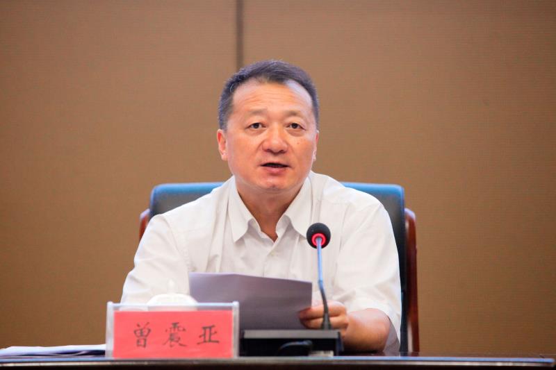 曾震亚出席指导浏阳市供销合作社联合社第七次社员代表大会强调:不忘